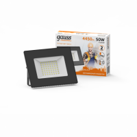 Прожектор Gauss Elementary 50W 4450lm 3000К 200-240V IP65 черный LED 1/10 Прожектор Gauss Elementary 50W 4450lm 3000К 200-240V IP65 черный LED 1/10