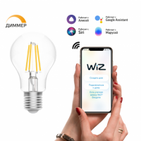 Лампа Gauss Smart Home Filament А60 7W 806lm 2700К E27 диммируемая LED 1/10/40 Лампа Gauss Smart Home Filament А60 7W 806lm 2700К E27 диммируемая LED 1/10/40