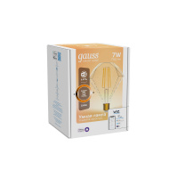 Лампа Gauss Smart Home Filament Diamond 7W 740lm 2500К E27 диммируемая LED 1/40 Лампа Gauss Smart Home Filament Diamond 7W 740lm 2500К E27 диммируемая LED 1/40
