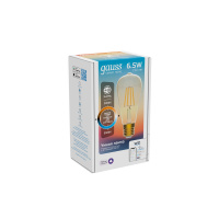 Лампа Gauss Smart Home Filament ST64 6,5W 720lm 2000-5500К E27 изм.цвет.темпр.+дим. LED 1/10/40 Лампа Gauss Smart Home Filament ST64 6,5W 720lm 2000-5500К E27 изм.цвет.темпр.+дим. LED 1/10/40