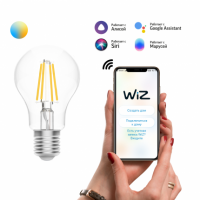 Лампа Gauss Smart Home Filament А60 6,5W 806lm 2000-6500К E27 изм.цвет.темп.+дим. LED 1/10/40 Лампа Gauss Smart Home Filament А60 6,5W 806lm 2000-6500К E27 изм.цвет.темп.+дим. LED 1/10/40