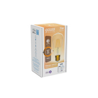Лампа Gauss Smart Home Filament ST64 7W 740lm 2500К E27 диммируемая LED 1/10/40 Лампа Gauss Smart Home Filament ST64 7W 740lm 2500К E27 диммируемая LED 1/10/40