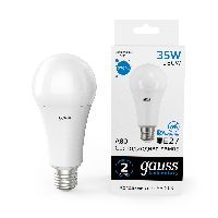 Лампа Gauss Elementary A67 35W 2790lm 6500K E27 LED 1/10/50