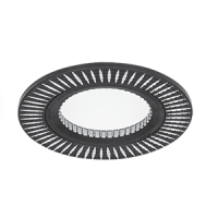 Светильник Gauss Aluminium AL014 Круг. Черный/Хром, Gu5.3 1/100 Светильник Gauss Aluminium AL014 Круг. Черный/Хром, Gu5.3 1/100