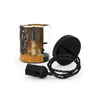 Светильник подвесной Gauss Decor PL041 черный E27, 1 м, 1/40