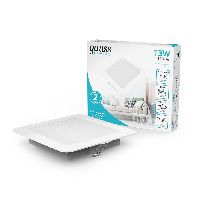 Светильник Gauss Elementary Downlight квадрат 13W 1100lm 4000K 170-260V IP20 145*26 белый LED 1/60