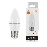 Лампа Gauss Elementary Свеча 12W 950lm 3000K E27 LED 1/10/100