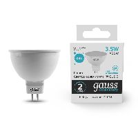 Лампа Gauss Elementary MR16 3.5W 300lm 4100K GU5.3 LED 1/10/100