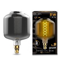 Лампа Gauss Filament DL180 8W 300lm 2400К Е27 gray flexible LED 1/6 Лампа Gauss Filament DL180 8W 300lm 2400К Е27 gray flexible LED 1/6