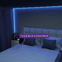Лента Gauss Smart Home 16W 1400lm 3000-6000К 100-240V IP20 5м RGBW+изм.цвет.темп.+дим/ LED 1/20 Лента Gauss Smart Home 16W 1400lm 3000-6000К 100-240V IP20 5м RGBW+изм.цвет.темп.+дим/ LED 1/20