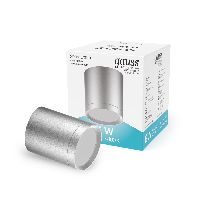 Светильник Gauss Overhead накл цил 6W 420lm 4100K 170-240V IP20 68*75мм хром сатин с расс LED 1/30