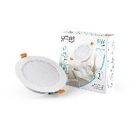 Светильник Gauss Basic Downlight круг 5W 400lm 4000K 170-260V IP20 95*26 монтаж белый LED 1/100