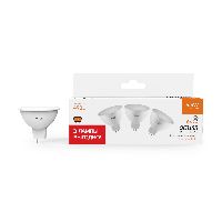 Лампа Gauss Basic MR16 5,5W 490lm 3000K GU5.3 (3 лампы в упаковке) LED 1/40