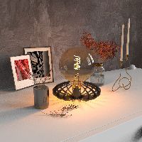 Лампа Gauss Filament G125 6W 360lm 2400К Е27 golden flexible LED 1/20