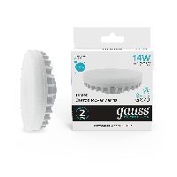 Лампа Gauss Elementary GX70 14W 1300lm 4100K LED 1/10/50