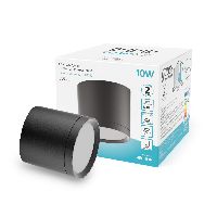 Светильник Gauss Overhead накл цил 10W 720lm 4100K 170-240V IP20 88*75мм черный с расс LED 1/30