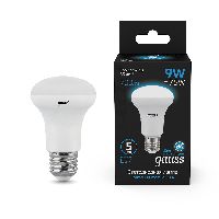 Лампа Gauss R63 9W 700lm 6500K E27 LED 1/10/50