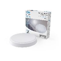 Светильник ЖКХ Gauss HALL круг 12W 980lm 6500K 200-240V IP40 D135*32мм белый LED 1/40