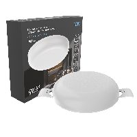 Встраиваемый светильник Gauss Frameless круг 18W, 1800lm, 4000K, монтаж Ø106 120*27мм LED 1/5/40