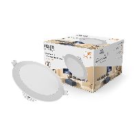 Светильник Gauss Кругл. Белый, 11W,120х120х63, Ø100мм, 880 Lm LED 3000K 1/20