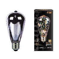 Лампа Gauss Filament ST64 4W Е27 Butterfly-3D LED 1/10/40