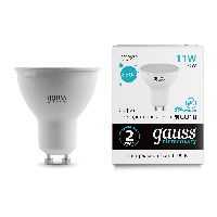 Лампа Gauss Elementary MR16 11W 850lm 4100K GU10 LED 1/10/100
