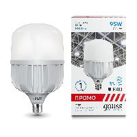 Лампа Gauss Elementary T160 95W 8800lm 6500K E40 Promo LED 1/6