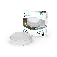 Светильник ЖКХ Gauss Elementary круг 12W 940lm 4000K 160-260V IP65 D140x48 белый LED 1/40 Светильник ЖКХ Gauss Elementary круг 12W 940lm 4000K 160-260V IP65 D140x48 белый LED 1/40