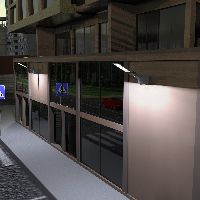 Кронштейн Gauss для уличных светильников с переменным углом 230х150х120 D48мм 1/10