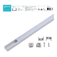 Профиль для ленты LED Gauss врезной гл 12mm - 2m 1/40