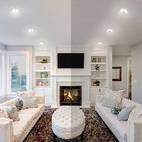 Светильник Gauss Backlight накладной BL222 Квадрат. Акрил, 6+3W, LED 3000K, 145*145, 1/30