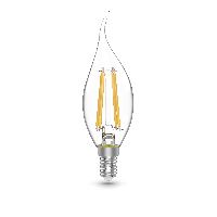 Лампа Gauss Basic Filament Свеча на ветру 5,5W 530lm 4100К Е14 LED (3 лампы в упаковке) 1/20