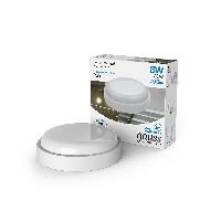 Светильник ЖКХ Gauss Elementary круг 8W 700lm 6500K 160-260V IP65 D140*51 белый LED 1/40 Светильник ЖКХ Gauss Elementary круг 8W 700lm 6500K 160-260V IP65 D140*51 белый LED 1/40