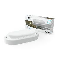 Светильник ЖКХ Gauss Elementary овал 15W 1100lm 4000K 160-260V IP65 200*98*46мм белый LED 1/40 Светильник ЖКХ Gauss Elementary овал 15W 1100lm 4000K 160-260V IP65 200*98*46мм белый LED 1/40