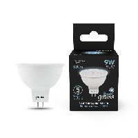 Лампа Gauss MR16 9W 830lm 4100K GU5.3 LED 1/10/100