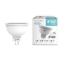 Лампа Gauss Basic MR16 6,5W 480lm 4100K GU5.3 LED 1/10/100