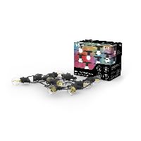 Гирлянда "Белт Лайт" Gauss серия Holiday для сменных ламп Е27, 10 ламп, 8 м, IP65, черный, 1/8