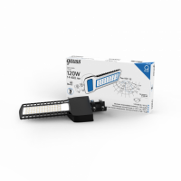 Светильник уличный Gauss Qplus 120W 14400lm 5000K 120-260V IP65 535*260*64мм черный КСС "Ш" LED 1/2