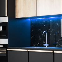 Лента Gauss LED Elementary 2835/60-SMD 4.8W 12V DC синий IP66 (ZIP Bag 5м)