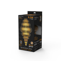 Лампа Gauss Filament Honeycomb 8.5W 165lm 1800К Е27 gray LED 1/2 Лампа Gauss Filament Honeycomb 8.5W 165lm 1800К Е27 gray LED 1/2