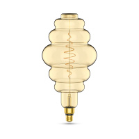Лампа Gauss Filament Honeycomb 8.5W 660lm 2000К Е27 golden LED 1/2 Лампа Gauss Filament Honeycomb 8.5W 660lm 2000К Е27 golden LED 1/2