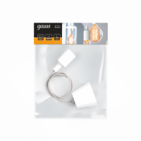 Светильник подвесной Gauss Decor PL012 белый E27, 1 м, 1/40