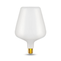 Лампа Gauss Filament V160 9W 890lm 4100К Е27 milky LED 1/6 Лампа Gauss Filament V160 9W 890lm 4100К Е27 milky LED 1/6