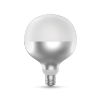 Лампа Gauss Filament G125 9W 890lm 4100К Е27 mirror-milky LED 1/10 Лампа Gauss Filament G125 9W 890lm 4100К Е27 mirror-milky LED 1/10