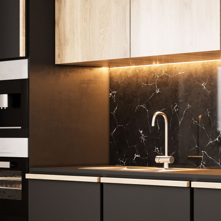 Лента Gauss LED Elementary 2835/120-SMD 9.6W 12V DC теплый белый IP20 (ZIP bag 5m)