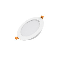 Светильник Gauss Basic Downlight круг 5W 400lm 4000K 170-260V IP20 95*26 монтаж белый LED 1/100