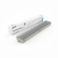 Светильник линейный Gauss СПП-Т8-G13 INDUSTRY 220-230V IP65 660*107*61мм для LED ламп 2х600мм 1/8