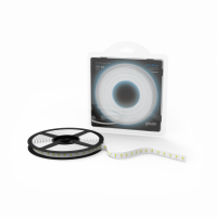 Лента Gauss LED 5050/60-SMD 14.4W 12V DC холодный белый IP66 (блистер 5м) 1/50