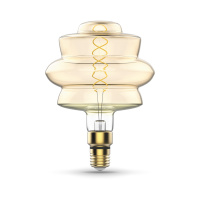 Лампа Gauss Filament BD180 8W 560lm 2400К Е27 golden flexible LED 1/4 Лампа Gauss Filament BD180 8W 560lm 2400К Е27 golden flexible LED 1/4