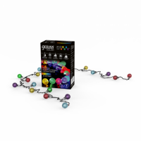 Гирлянда садовая на солнечной батарее 30 LED Шары мультицвет Gauss Solar, 1/12